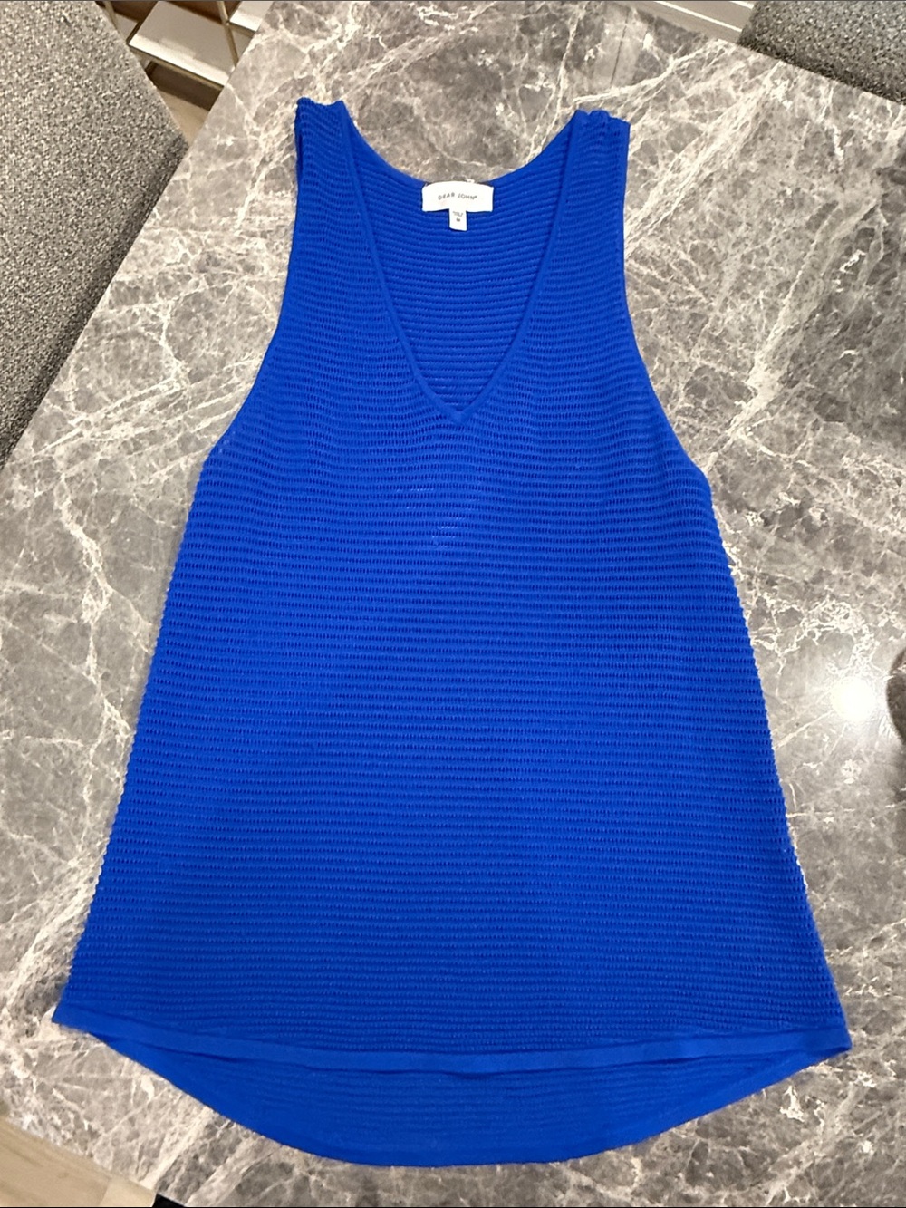 Dear John Cobalt Blue V-Neck Knit Tank